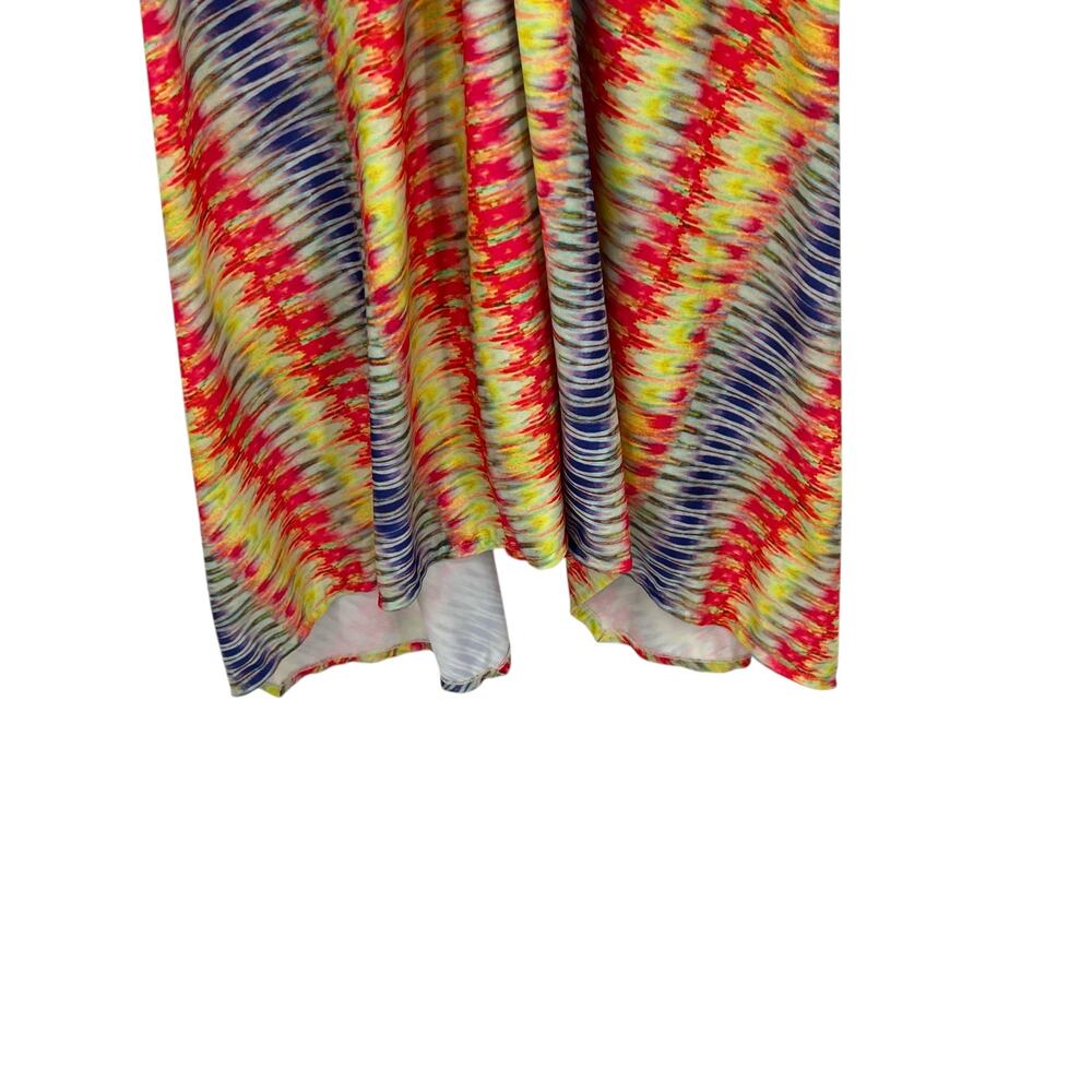 PilyQ Girls Rion Dress Swimsuit Cover-Up Colorful Stripe Tie Dye Size Small - Picture 4 of 15